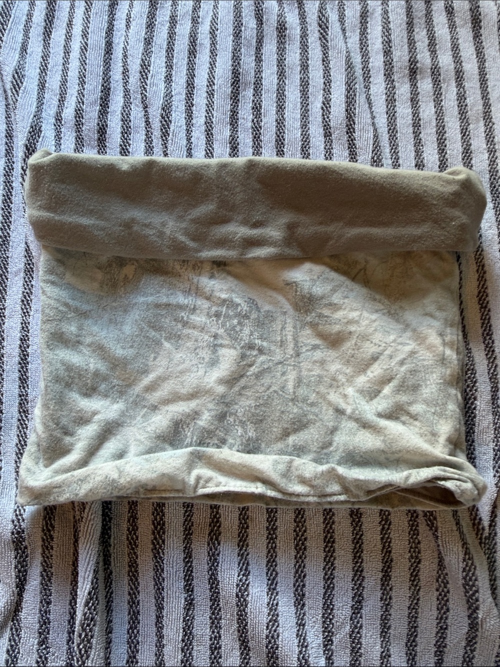 Hollister Light Sage and Camo Reverse able Tube Top